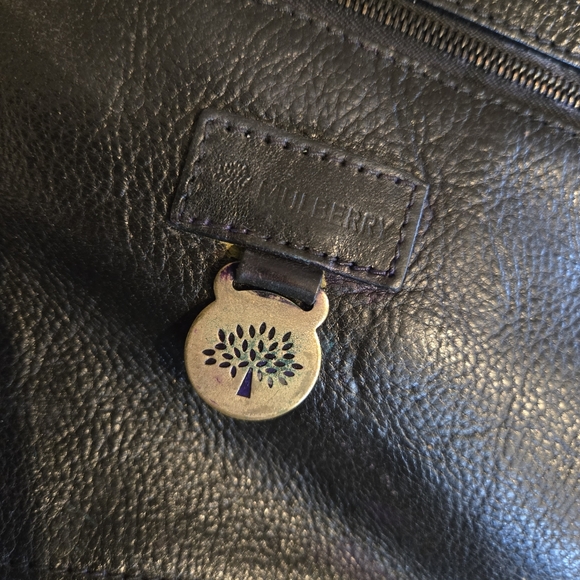 Vintage Mulberry Roxanne Black Leather Bag - Picture 11 of 16